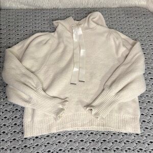 Express Cream Soft Hoodie with Relaxed Fit Small